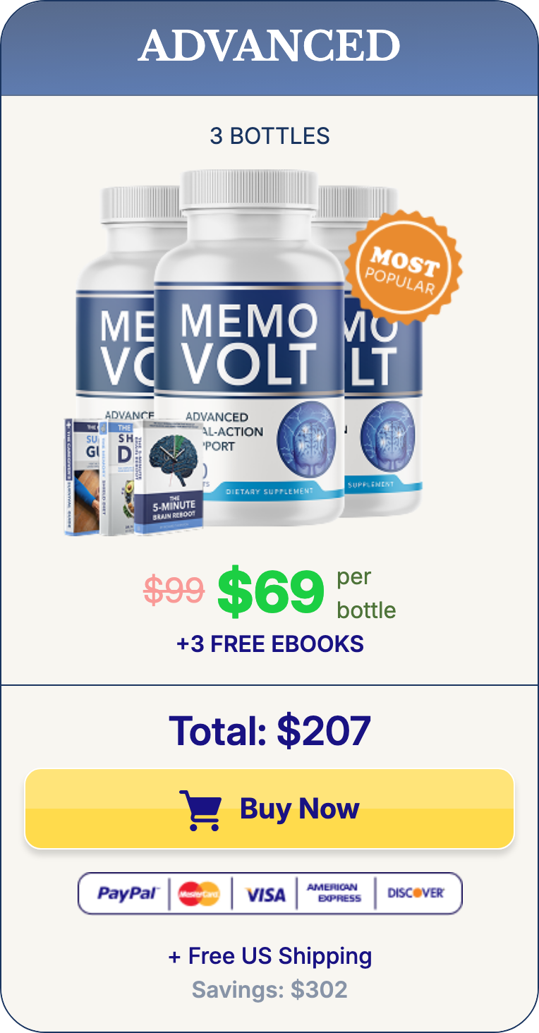 Memovolt 90 day supply